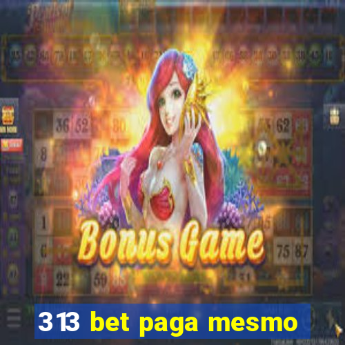 313 bet paga mesmo